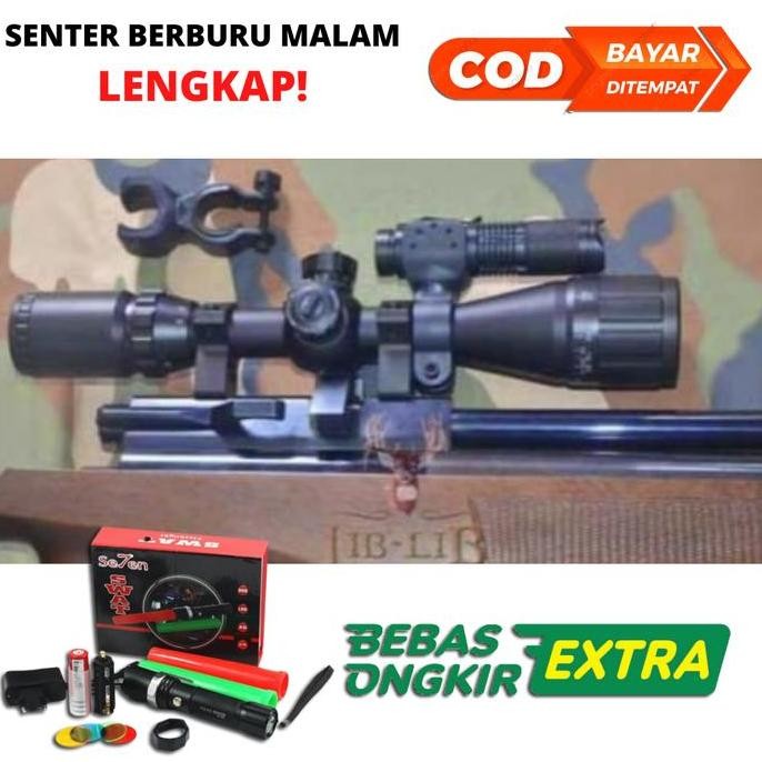 Paket Senter SWAT Lengkap 99000 Watt Holder Bracket Mounting PCP