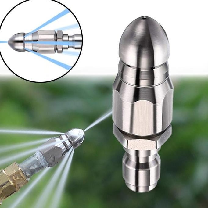 Nosel Pembersih Pipa Nozzle Tekanan Pembersihan Saluran Air Alat Untuk Saluran Pipa Mampet Pembersih