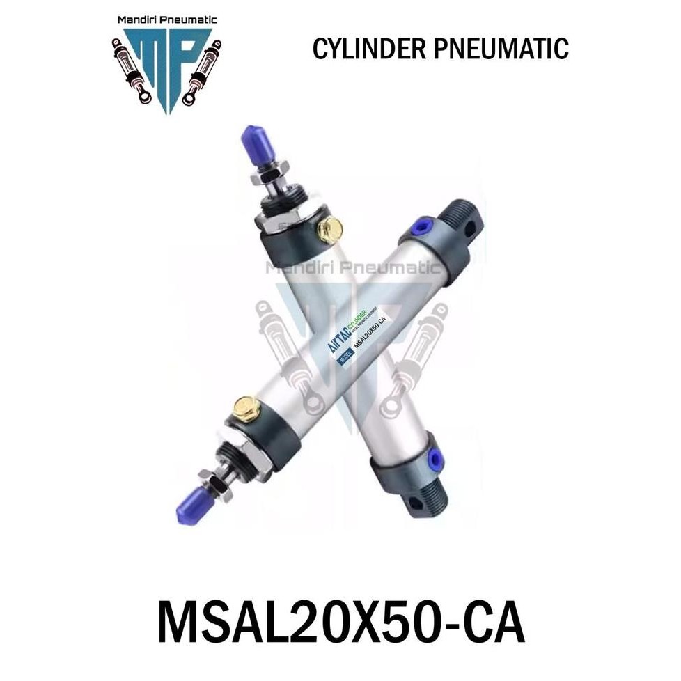 CYLINDER PNEUMATIC SINGLE ACTING AIRTAC MSAL 20X50