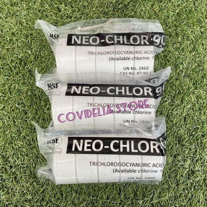 Kaporit Tablet Jepang 90% / Chlorine Tablet Japan 90% ( pack 1kg )