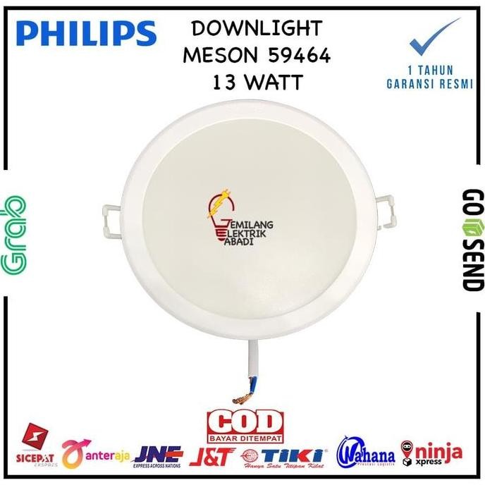 Downlight Led Philips 13 Watt Tipe Meson / 59464 EyeComfort Inbow