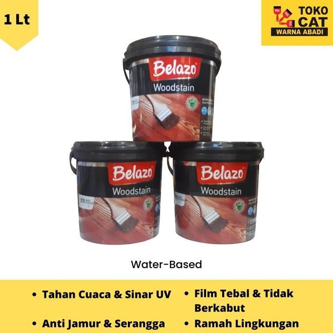 Cat Woodstain / Politur / Kayu Belazo 1 Kg