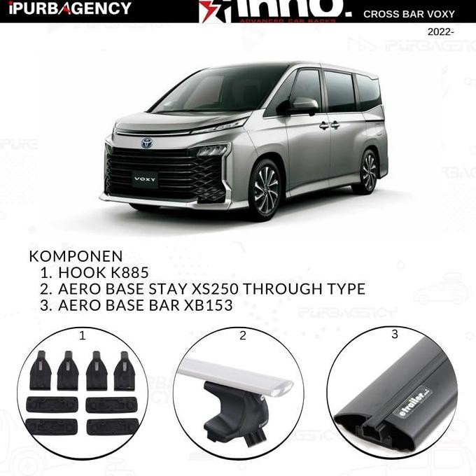 // INNO Cross bar Toyota Voxy 2022- //