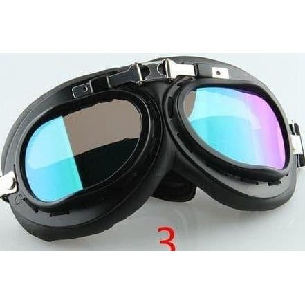 Goggle Kaca Mata Helm Cakil HBC Pilot Retro Klasik Kacamata Terlaris