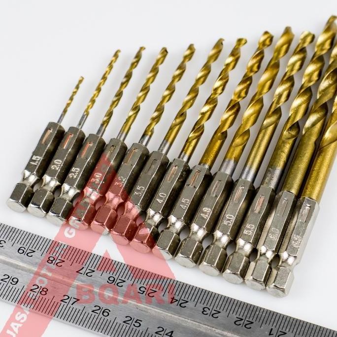 BOR SEGI ENAM / MATA BOR IMPACT WRENCH IMPACT DRIVER / BOR MICRO 13PCS