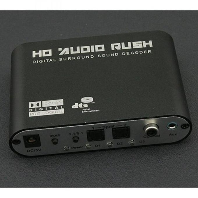 Stk Hd Audio Rush Dts / Dolby Ac3 Deer To Active Speaker 5.1 Konverter - Hd51-A