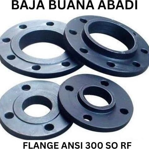 Flange Ansi 300 So Rf 3 - Flange Carbonsteel Ansi 300 So Rf 3Inch