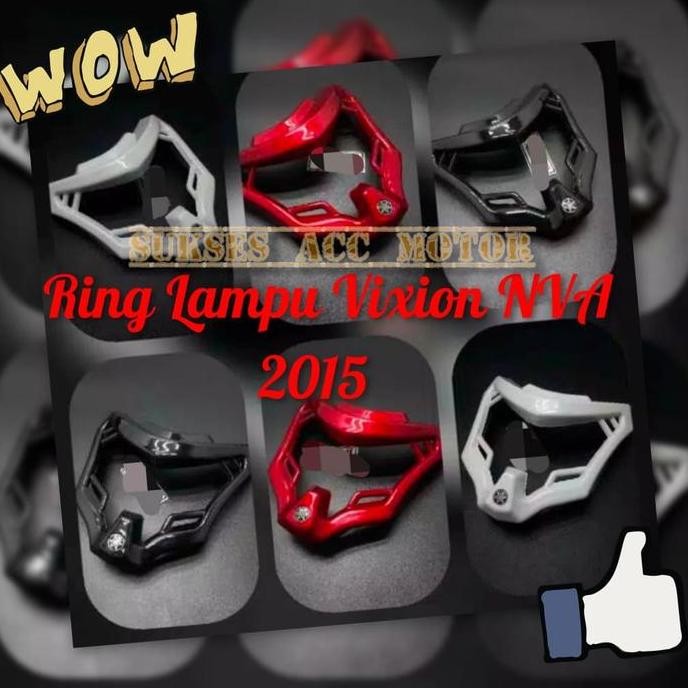 Murah List Lampu Depan Vixion Nva / Headlamp Vixion Nva / Cover Lampu Depan