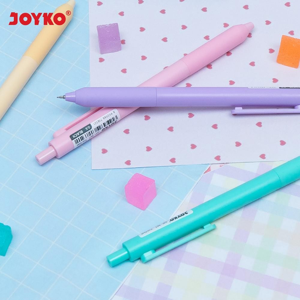 

Sale Gel Pen Pulpen Pena Joyko Gp-367 Yoi Gel 0.5 Mm Sale