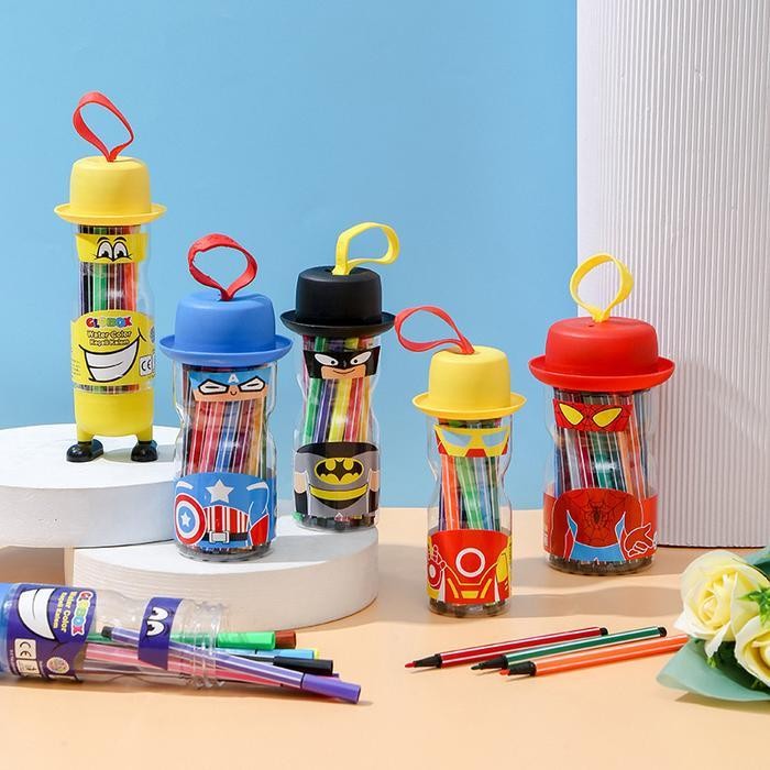 

Peralatan Menggambar Spidol Warna Bear Lucu Avenger Pulpen Mewarnai New Best Quality 100% Original