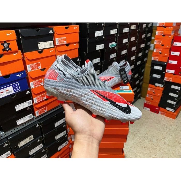 Bsis Sepatu Bola Nike Phantom Vsn 2 Academy Df Fg Bomber Grey Cd4156-906