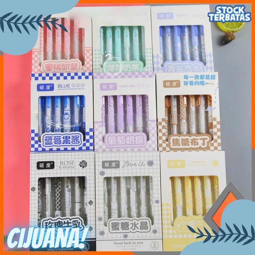 

Sn-A69 Pulpen St Set 6In1 Motif Bunga 0.5Mm / Pena Mekanik Alat Tulis Perlengkapan Sekolah / Retractable Pen Karakter Set / Pulpen Cetek Import Terlengkap Dan Termurah