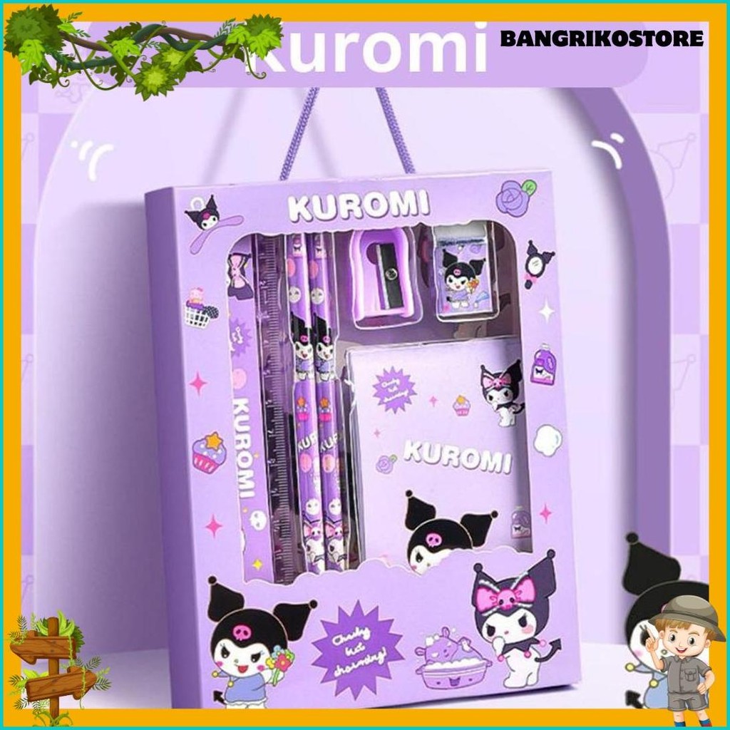 

Pensil Anak Set 7 In 1 Stationery Untuk Hadiah Anak Sekolah Sanrio Terlengkap Dan Termurah