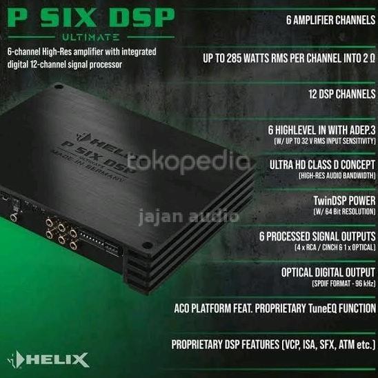 ready stock Helix Psix P six Ultimate dsp amp