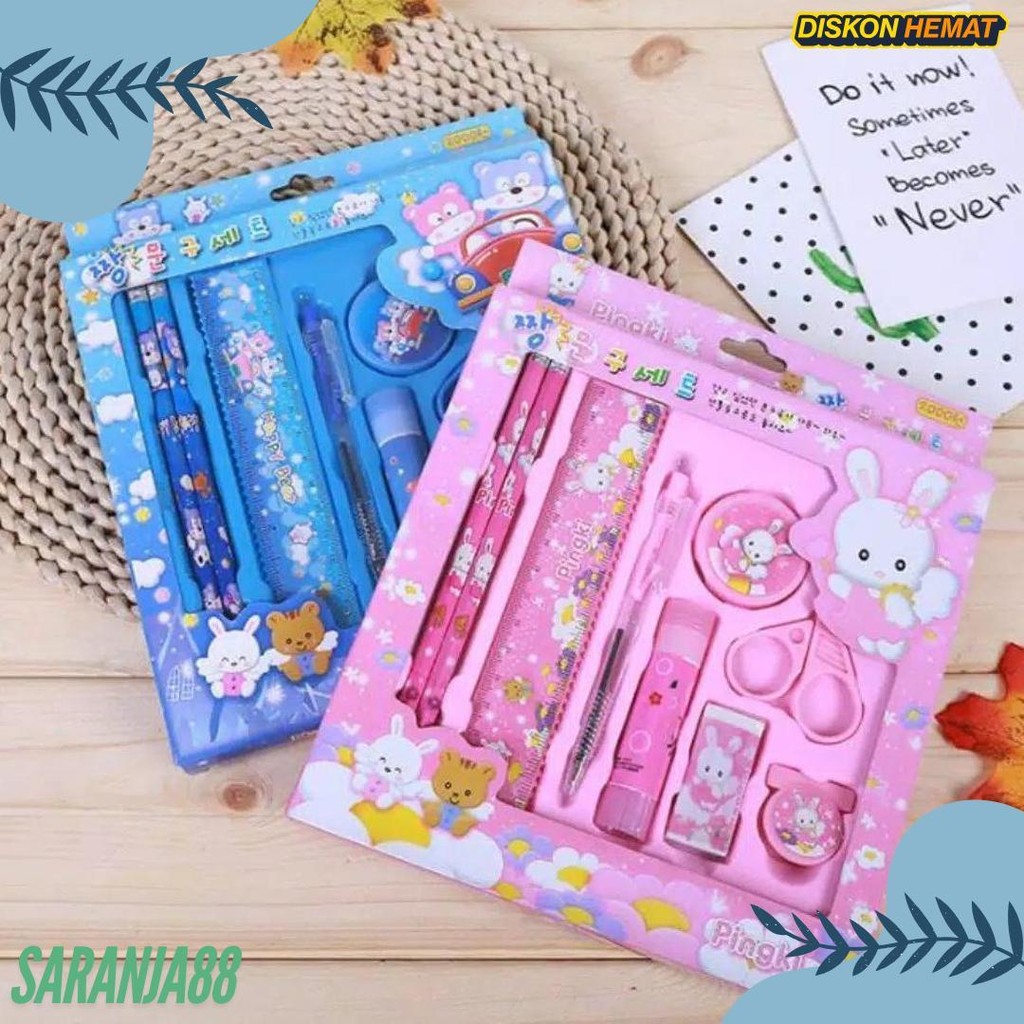 

Alat Tulis Set Anak 9In1 Karakter Flash Sale! Diskon Hingga 70%