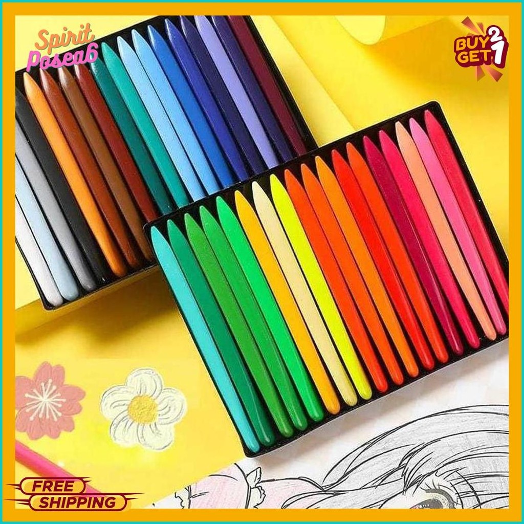 

Djb - Set Crayon Anak 36 Warna - Non Toxic, Anti Air, Pensil Warna Untuk Mewarnai Gambar Terlengkap Dan Termurah