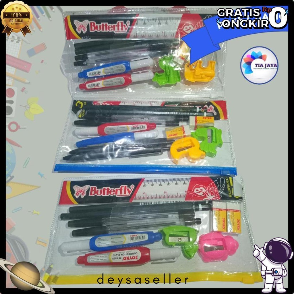

Paket Alat Tulis Sekolah 1Set Basic Diskon
