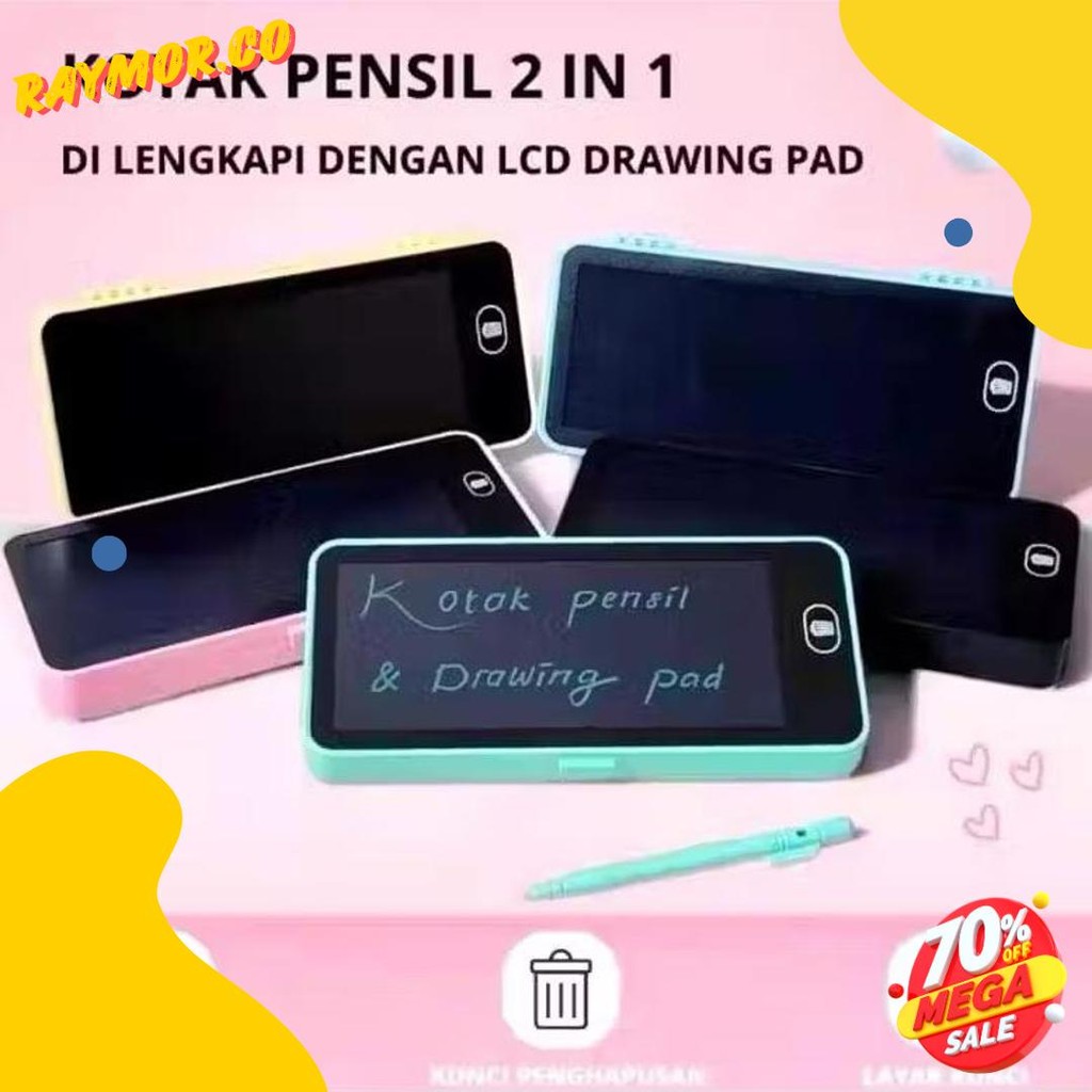 

Drawing Pad Kotak Pensil Lcd 2 In 1Dengan Digital Pad Yang Dapat Dihapus Flash Sale! Diskon Hingga 70%