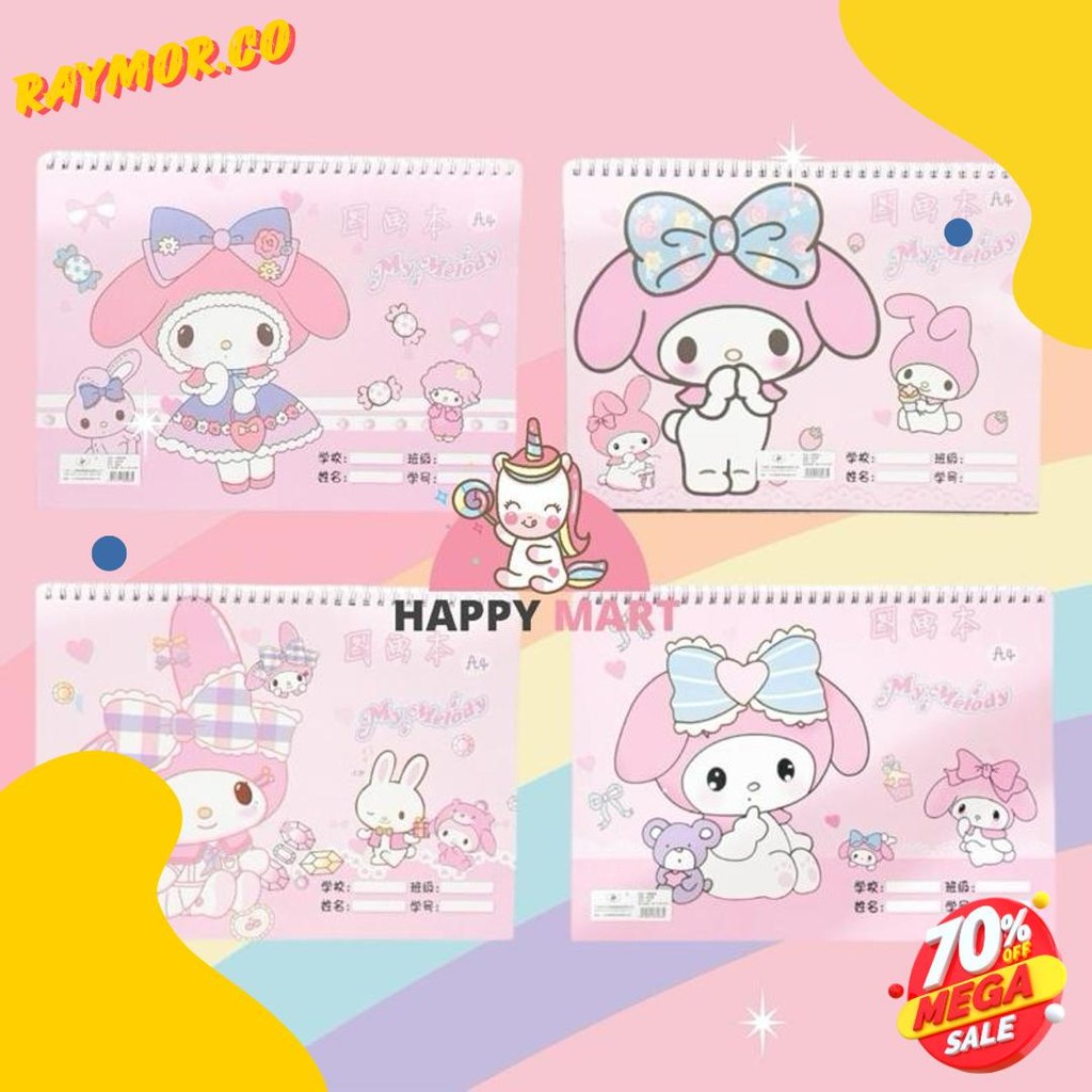 

Buku Gambar My Melody A4 + Free Sticker Terlaris! Produk Ini Banyak Dicari