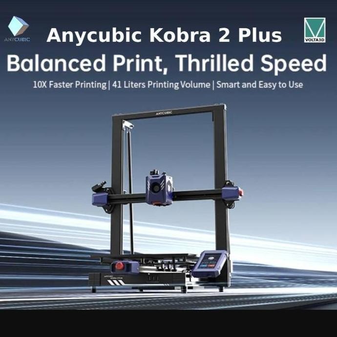 Anycubic Kobra 2 Plus, Printer 3D, Ukuran Besar, Speed Tinggi, Stabil murah