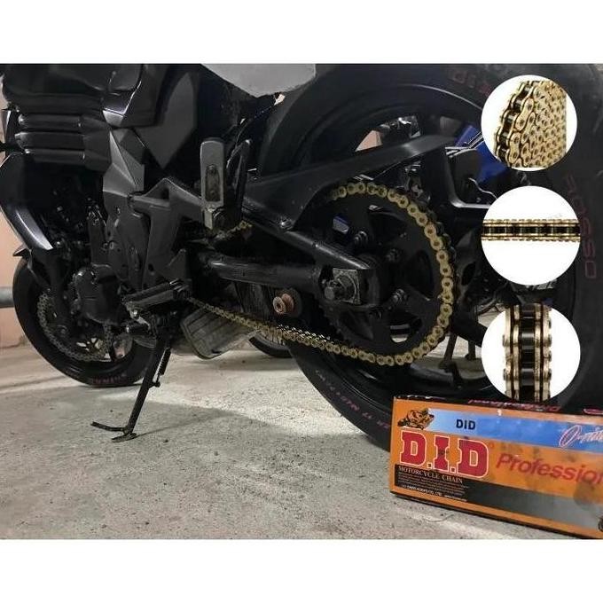 // Rantai Sepeda Motor Did Oring 428/520/525/530 Jumlah 120L520V/525V/530V 136L428V Rantai Sepeda Mo