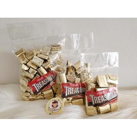 

Delfi Treasure Almond Chocolate 48pcs - Coklat Kiloan Camilan Enak Termurah