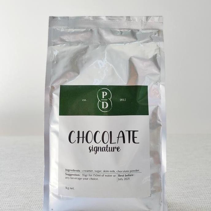 

Chocolate Signature Flavour Bubuk Cokelat Premium - Minuman Cokelat Halus Termurah