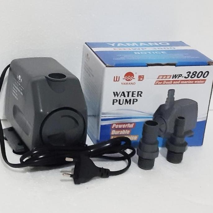 NEW mesin pompa celup air aquarium kolam wp 3800 yamano