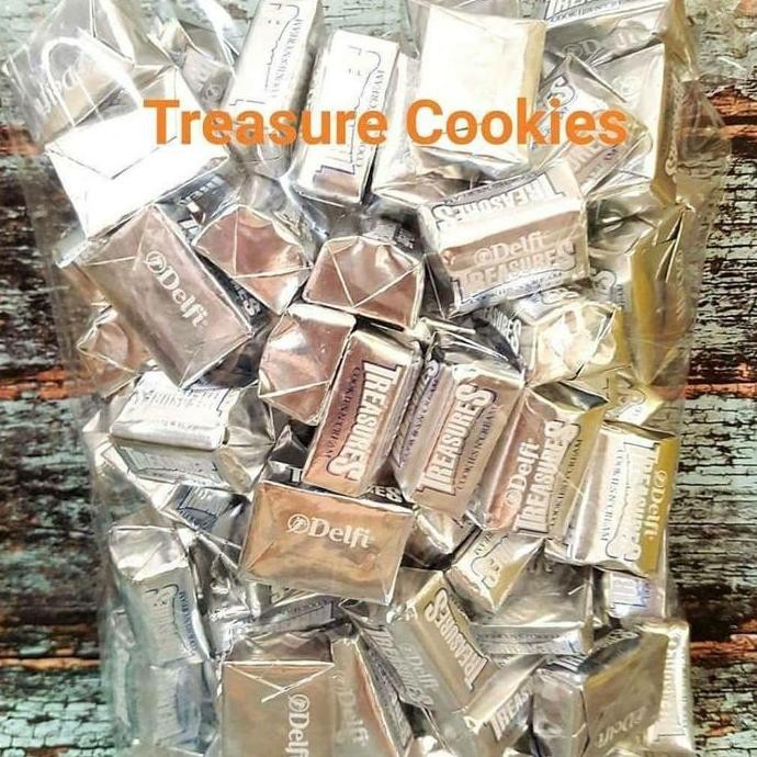 

Cokelat Delfi Treasure Cookies 500gr Isi 48 Pcs - Kue Coklat Enak Termurah
