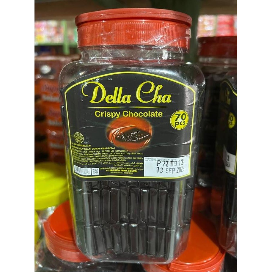 

Cokelat Della Cha Toples - Cokelat Premium Kemasan Toples Termurah
