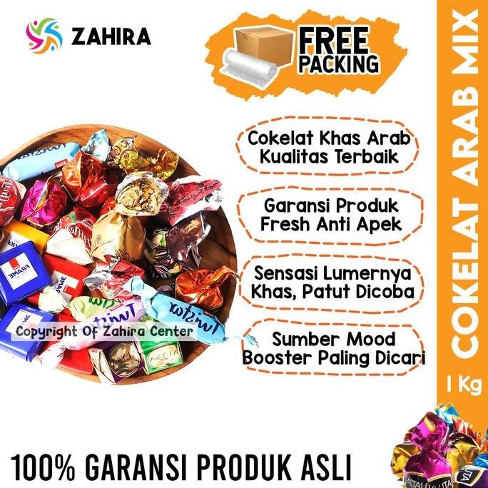 

Coklat Arab Premium 1kg Truffle Turki Deluxe Camilan Cokelat Mix Fresh Termurah