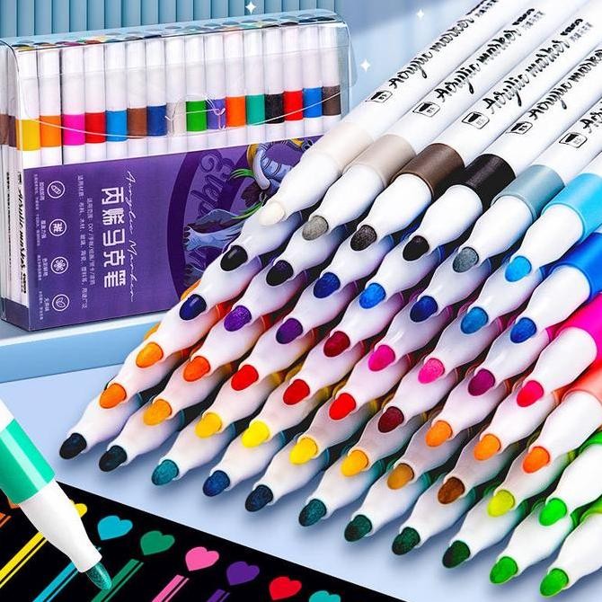 

Pen Marker Cat fiti DIY Kerajinan Acrylic Paint Marker Set