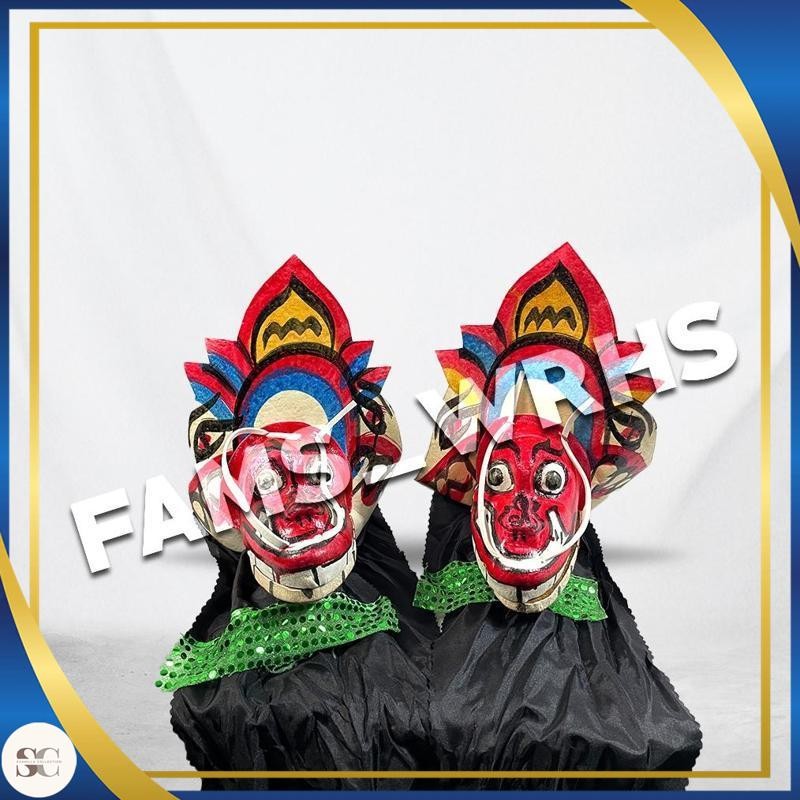 Syahilla Collection Barongan Mainan Anak Kemul Lebar Caplokan Spon Permainan Tradisional Barongan Im