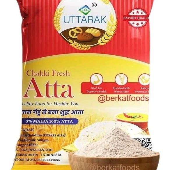 

!!!!!!] Chakki Atta Uttarak India / Whole Wheat Flour / Tepung Gandum Import