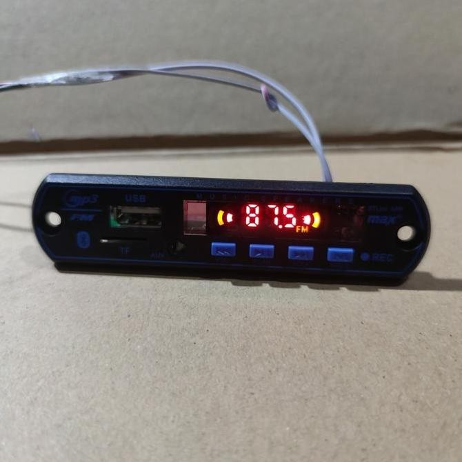 SIAP KIRIM KIT MODUL MP3 PLAYER BLUETOOTH FM - DISPLAY LAMPU + REMOTE CONTROL