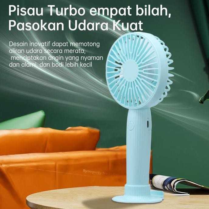 SIAP KIRIM KIVEE KIPAS ANGIN MINI PORTABLE MERAH - KIPAS ANGIN USB MURAH