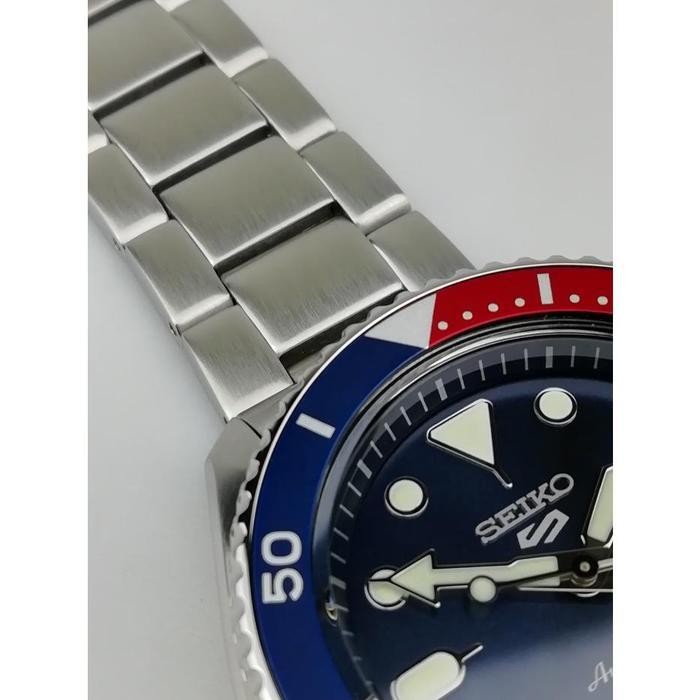 Jam Tangan Pria Seiko 5 Sports Srpd53K1 Automatic Blue Dial Srpd53