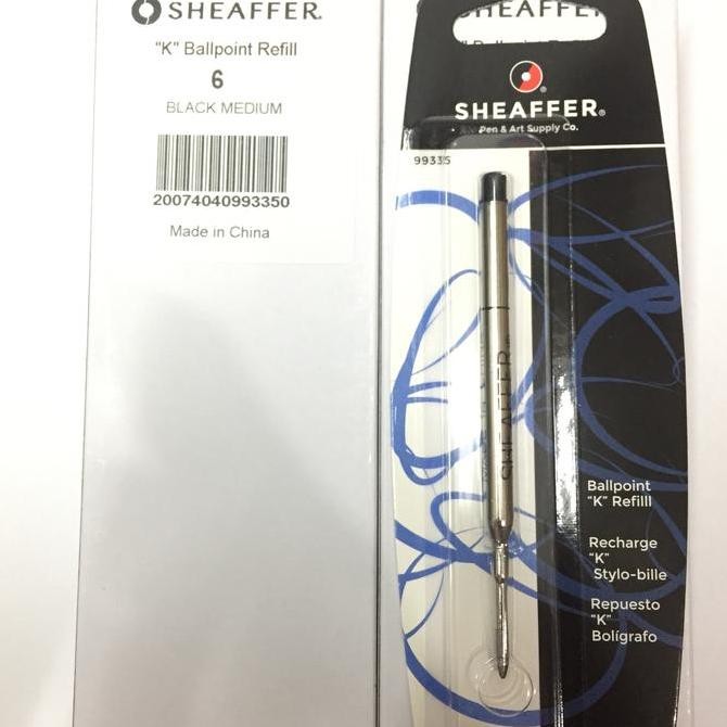 

tersedia refill sheaffer vfm black original | tinta pulpen premium elegan