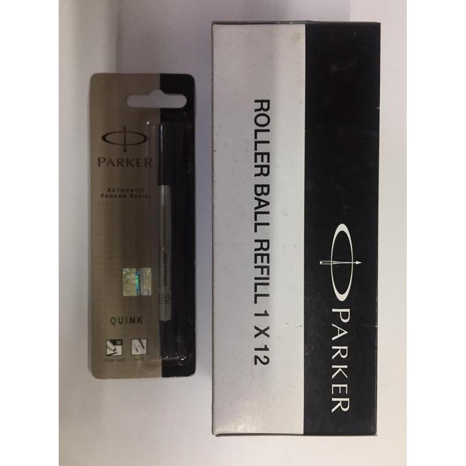 

tersedia refill rollerball parker original black | isi pulpen warna hitam