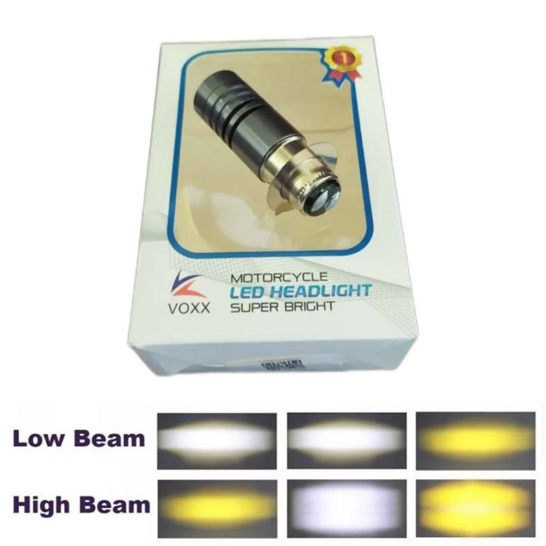 Best - lampu LED laser H6 VOXX beat Vario Mio Supra x matic bebek paling terang jupiter AC dc ,.