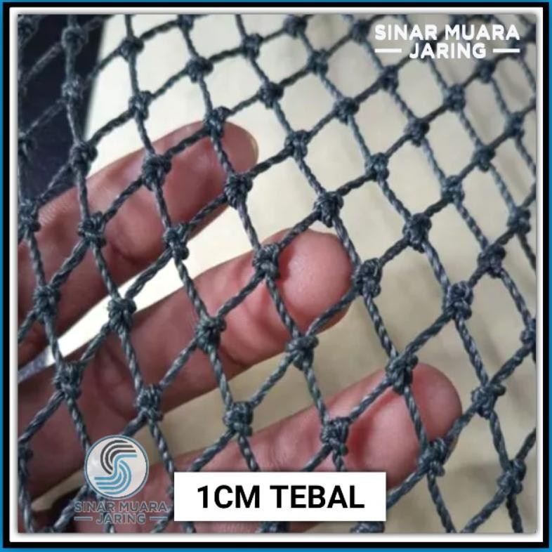 Jaring PE 1inch 1cm D15 Ukuran 1mx3m/Jaring pagar ayam/Jaring tutup kolam/Jaring pengaman pagar/Jati