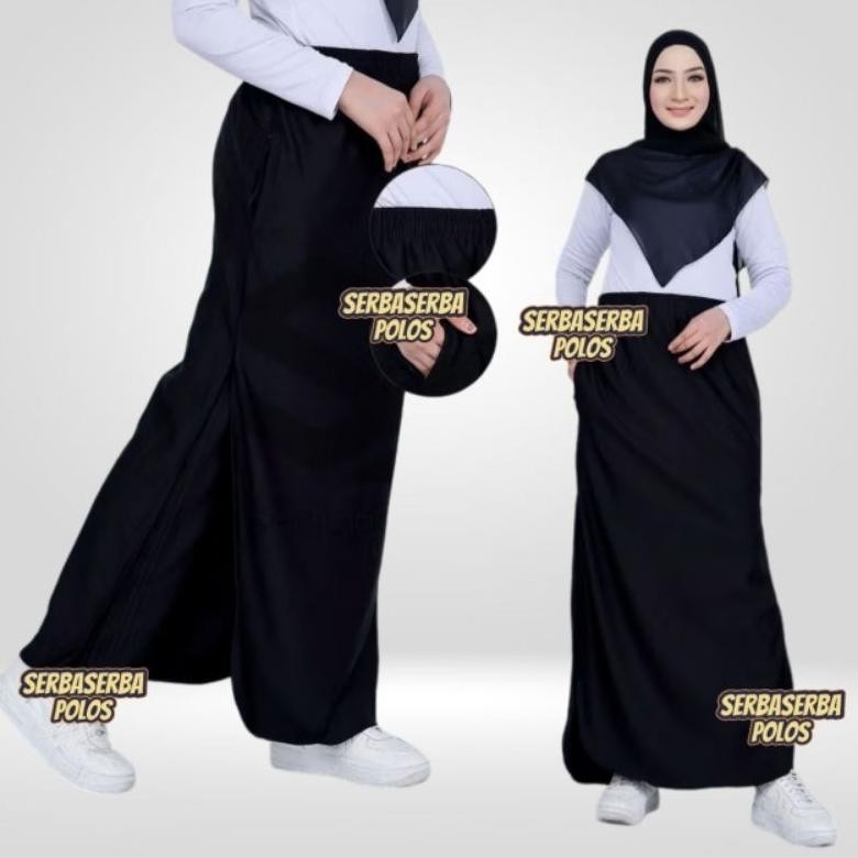 Trendy Rok celana olahraga muslim syari//training olahraga rocella