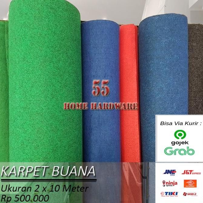 KARPET BUANA BLUDRU POLOS METERAN PLANET SUPER BUANA MURAH MUSHOLA