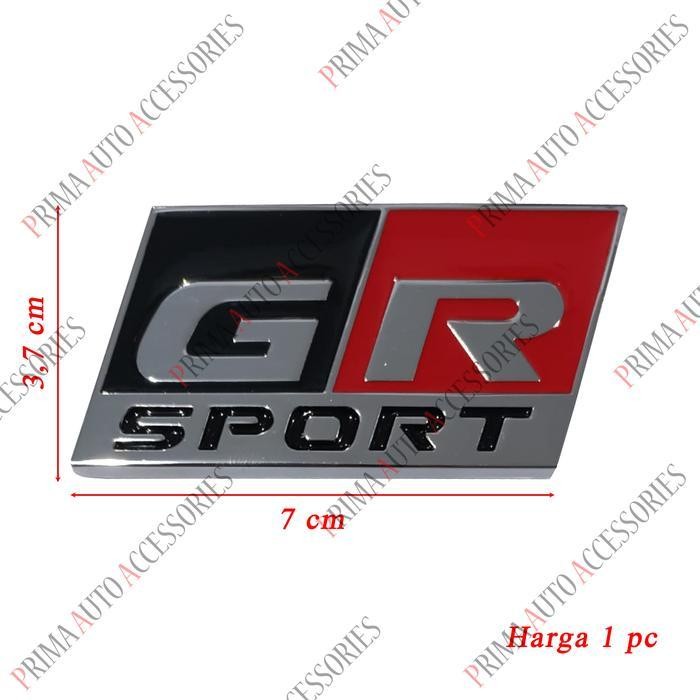Emblem Mobil Logo Gr Sport Metal Car