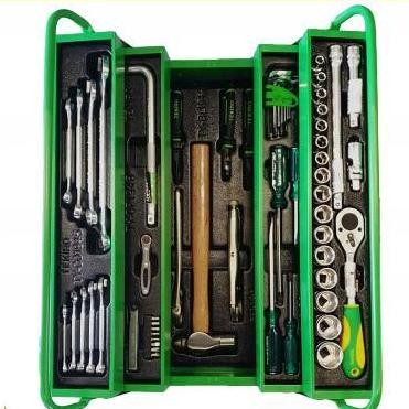 TEKIRO TOOL BOX SET 72 PCS / PERKAKAS MEKANIK ALAT TUKANG TOOLBOX ORIGINAL DAN TERPERCAYA