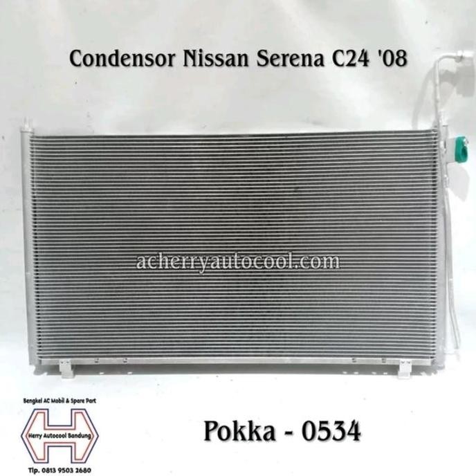 :::::::] Condensor - Kondensor Ac Mobil Nissan Serena C24 - Pokka