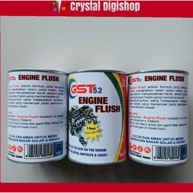 Engine Flush 300ml Gst52 Cairan Pembilas oli READY
