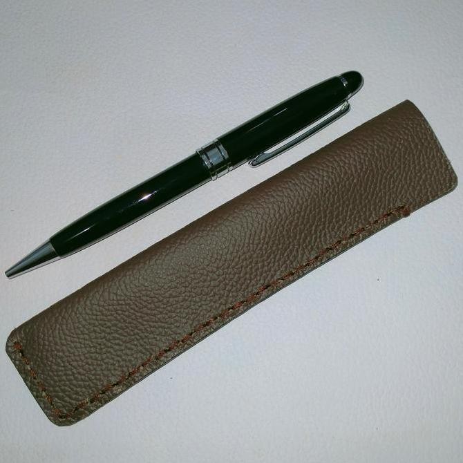 

Sale Fountain Pen Case Leather / Tempat Pen Kulit Asli - 1 Pen