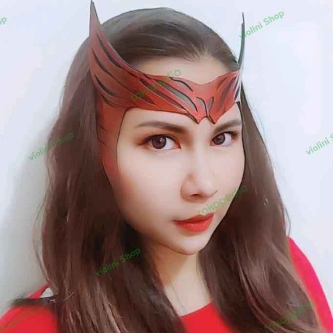 T05. Cosplay Scarlet Witch Tiara Crown mahkota wanda maximoff avengers LJ