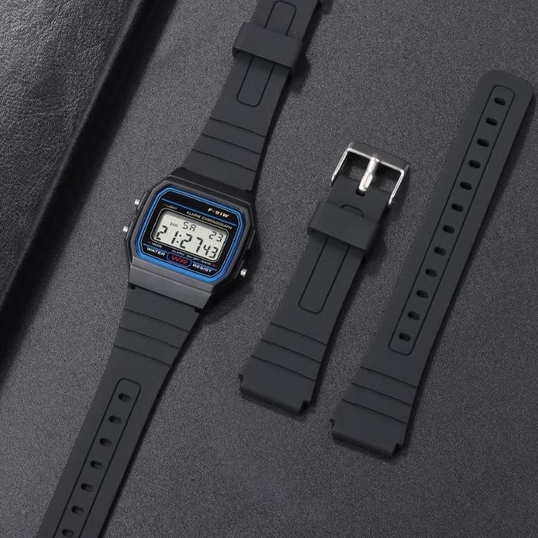 (Terbaru) Strap Tali Jam Casio 217 W 217H W-217H F91 F-91 (Terlaris)